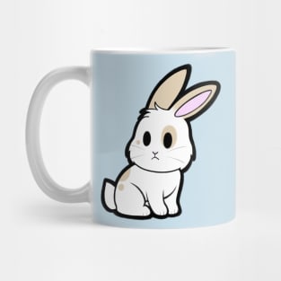 Cream Spotted Bunny Mug